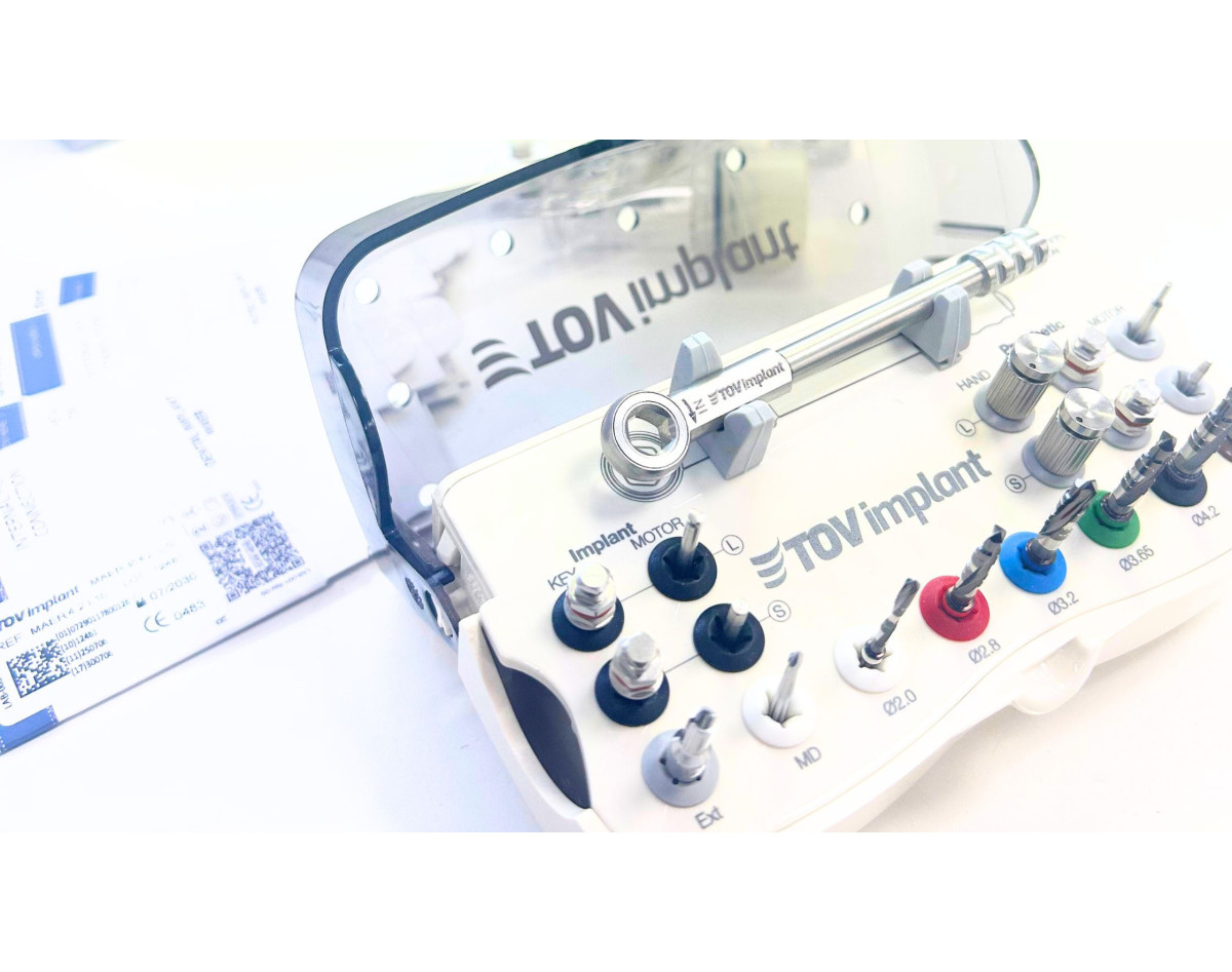Le Surgical Kit TOV Implant : l’outil complet né de l’exigence clinique